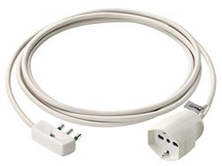 Vimar 0P32381.B Rallonge universelle 3 m, 3G1, Spa17, blanc