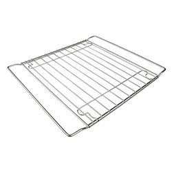 Zenker 37-57 cm, grelha forno universal de comprimento ajustável de 37 a 57 cm, em aço inoxidável e adequada para máquina de lavar louça, 37 x 32,5 cm, 1 unidade (7225)