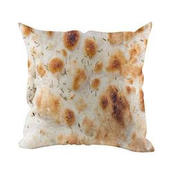 Nicknocks Funda de Almohada Cuadrada, Antimanchas, diseño de Tortilla, Antiarrugas, para sofá, Sala de Estar