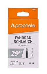 Profeter unisex – vuxenslang 29 x 1,9–2,3 50/60–622, bilventil (40 mm) cykelslang, svart, one size