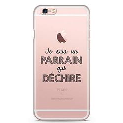 ZOKKO Etui iPhone 6s I'm A Rips Godfather - Miękkie, przezroczyste, czarny tusz