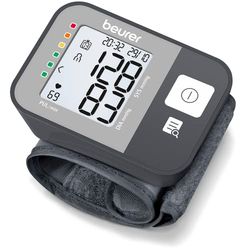 Beurer BC27 Wrist Blood Pressure Monitor, Blood Pressure Machine with Arrhythmia Detection & Colour-Coded Risk Indicator, Fully Automatic Blood Pressure for Wrist Circumferences from 14 - 19.5 cm