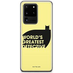 ERT GROUP mobiltelefonfodral för Samsung S20 ULTRA / S11 PLUS originalt och officiellt licensierat DC mönster Batman 051 optimalt anpassad till formen på mobiltelefonen, fodral tillverkad av TPU-plast