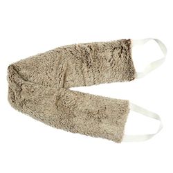 SENSLY, SB84247, Calentador de Cuello de Bola de cerámica Resistente al microondas para aliviar el Dolor de Cuello, 2 Horas de Calor Relajante, Correas Ajustables, Textiles Suaves, Compacto y