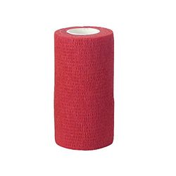 Kerbl VetLastic autoadhésif Bandage Rouge 7,5 cm