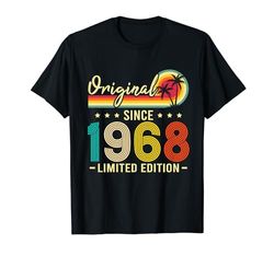 Divertido Vintage "Edición Limitada" Vintage 1968 Cumpleaños Camiseta