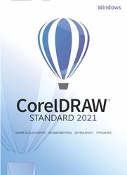 CorelDRAW Standard 2021 DE DVD EU