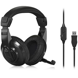 Behringer HPM1100U Multi-Purpose USB Headset, Compatible with PC and Mac