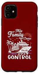 Coque pour iPhone 11 Croisière familiale 2024 Croisière assortie à la famille