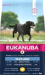 EUKANUBA premium hondenvoer met kip voor grote rassen - droogvoer voor volwassen honden, 3 kg