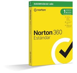 Norton 360 Estándar 2022 - Antivirus software para 1 Dispositivo, 1 Año, para PC, Mac, tableta o smartphone