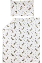 Meyco Babysängkläder, juniorsäng – citron Soft Yellow – 120 x 150 cm – enkelförpackning