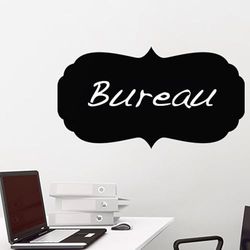 Ambiance - Adhesivo decorativo para pizarra (75 x 140 cm), diseño de burbujas