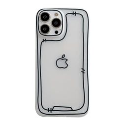 PASUTO Compatibel met de iPhone 12 Pro Max, siliconen hoes voor het hele lichaam, mat, doorschijnend