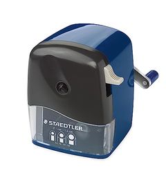 Staedtler Machine à tailler manuelle pour tout type de crayons, Livrée dans une boîte en carton, 501 180