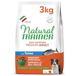 Trainer Natural Medium Thon Riz 3 kg de Nourriture sèche pour Chien, Multicolore, Unique