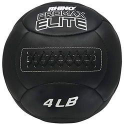 Champion Sports Rhino Promax Elite Slam Balls, 4 lb, Soft Shell con impugnatura antiscivolo – Medicine Wall Ball for Slamming, Bouncing, Throwing – Exercise Ball Set for Crossfit, Plyometrics, Cross
