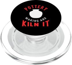 Fabrication de poterie et four PopSockets PopGrip pour MagSafe