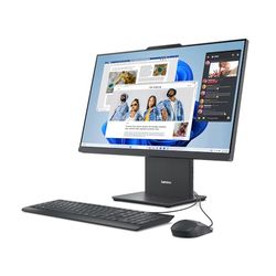 Lenovo IdeaCentre AIO 24IRH9 - Ordinateur de Bureau Tout-en-Un 23.8" FHD (Intel Core i7-13620H, 16Go RAM, 512Go SSD, Graphique Intel UHD Intégrée, Windows 11 Home) Clavier AZERTY et Souris USB - Gris