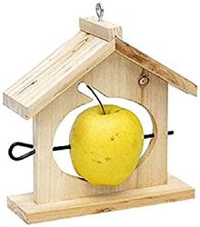 Verdemax 5722 Mangiatoia per Uccellini in Legno di pino 18 x 6 x 20 cm
