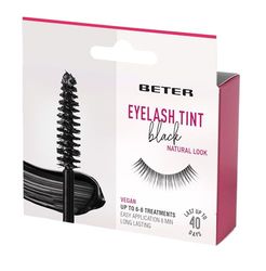 Beter Tinta de pestanas preta de longa duração, profissional Instant Lash cor, efeito máscara de pestanas 40 dias de duração, aplicação fácil e rápida