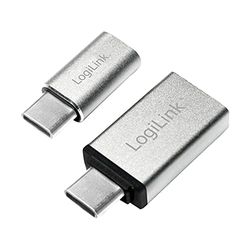 Logilink au0040 USB 3.1 (Type C) vers USB 3.0 Adaptateur Micro USB (Type A) Argent