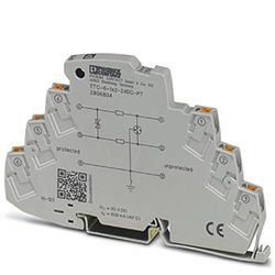 PHOENIX CONTACT TTC-6-1X2-24DC-PT - Protezione da sovratensione per un circuito di segnale a 2 fili, ad esempio 0 (4) ... 20 mA, compatibile con la rete