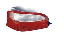 Depo 2212339 Piloto traseiro, sem suporte de lâmpada (grupo ótico), branco, Saxo Scintex direito