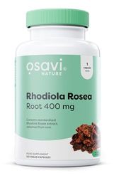 Osavi Rhodiola Rosea Root 400mg – 120 Vegan Caps | Adaptogenic Support for Reducing Stress–Induced Fatigue and Enhancing Mental & Physical Wellbeing