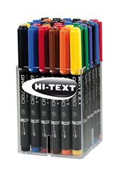 HI-TEXT 780 OHP Fine-inkt, onuitwisbaar, 30 stuks, verschillende kleuren