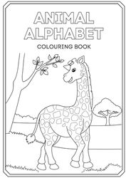 Animal Alphabet Colouring Book