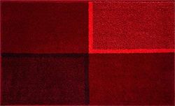 Grund DIVISO Tapis de Bain, Polyacrylique Supersoft, Rubis, 60x100 cm