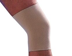 SCUDOTEX Genouillère Elastique en Cotton Couleur Blanche Taille 5