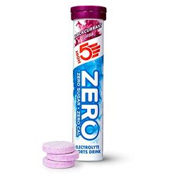 HIGH5 ZERO Electrolyte Tablets | Hydration Tablets Enhanced with Vitamin C | 0 Calories & Sugar Free | Boost Hydration, Performance & Wellness | Blackcurrant, 20 Tablets (20x, Pack of 1)