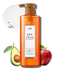 LA'DOR ACV Vinegar Shampoo 430 ml Shampooing au Vinaigre Pour Cheveux Doux et Brillants Faible Teneur en Acides Riches en Nutriments Cheveux Abîmés Hydrate les Cheveux Sains