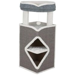 Trixie 44427 Cat Tower Arma, 98 cm, grijs/blauw/grijs