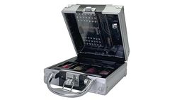 bonvoyage, 10-Piece Nail Kit Manicure Set, Includes 4 Nail Polishes, Clippers, Cuticle Cutter, Buffer And Stencils, Portable and Lightweight Travel Case, The Perfect Nail