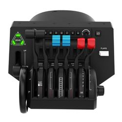 Honeycomb Aeronautical Bravo Throttle Quadrant with Auto Pilot & Annunciator Panel in aviation quality for flight simulator , Universal control system for simmer and pilots , PC