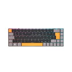 CHERRY MX-LP 2.1 Compact Wireless, Tastiera Gaming Senza Fili Compatta con 69 Tasti, Layout per la Germania (QWERTZ), Switch Meccanici MX LOW PROFILE SPEED, Nera