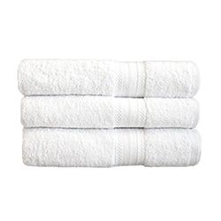 Serviettes De Bain 500 G/M2 70X140 Cm Blanc Coton