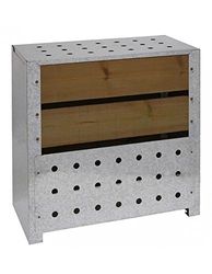GUILLOUARD Silo Compost Acciaio e Legno 200L