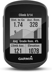 Garmin Edge 130 Plus GPS-cykeldator, Svart, 6.3 x 4.1 x 1.6 cm