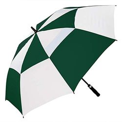 Premium vindbeständigt golfparaply automatisk öppning, gRÖN, Klassiskt