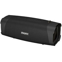Energizer BTS-105 Altavoz Bluetooth portátil con Banco de energía, micrófono para Llamadas Manos Libres, Modo FM, Compatible con Smartphone/Tablet y Dispositivos MP3, Color Negro