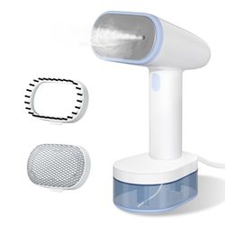 YASHE Kledingstomer, handige draagbare kledingstomer, 250 ml grote inhoud, 1600 W, 25 seconden snel opwarmen, automatische uitschakeling, zelfreinigende functie, mini-formaat