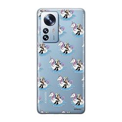 ERT GROUP mobiltelefonfodral för Xiaomi 12 PRO originalt och officiellt licensierat Disney mönster Minnie 030 optimalt anpassad till formen på mobiltelefonen, gedeeltelijk transparant
