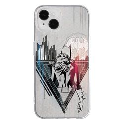 ERT GROUP mobiltelefonfodral för Apple Iphone 14 originalt och officiellt licensierat DC mönster Bat Girl 003 optimalt anpassad till formen på mobiltelefonen, fodral tillverkad av TPU-plast