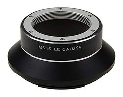 Fotodiox Pro Lens Mount Adapter, Leica Visoflex M39 (39mm Schroefdraad Mount) Lens naar Mamiya 645 Camera Mount Adapter -voor Mamiya ZD, 645AFD III, 645AFD II, 645AF, 645E, M645 1000s, M645 PRO