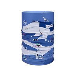 Buff Multifunctional Tour de cou Original EcoStretch Homme Femme Adulte, Foulard, Tubulaire, Multifonctionnel, Cou et Tête, Course, Marche, Randonnée, Durable, Léger, Bleu, Taille Unique