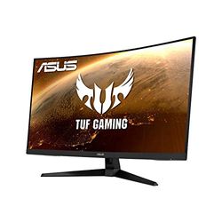 ASUS TUF Gaming VG27WQ1B Curved Gaming Monitor, 27" WQHD (2560x1440), 165Hz(Above 144Hz), Extreme Low Motion Blur, Adaptive-sync, FreeSync Premium, 1ms (MPRT), HDR10